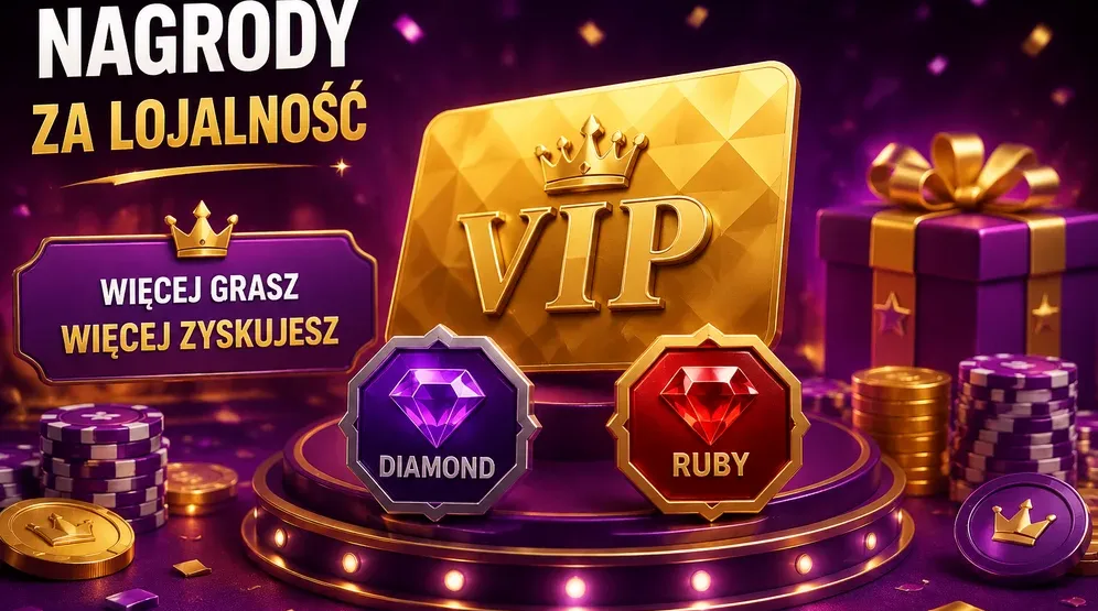złota karta VIP z poziomami Diamond i Ruby